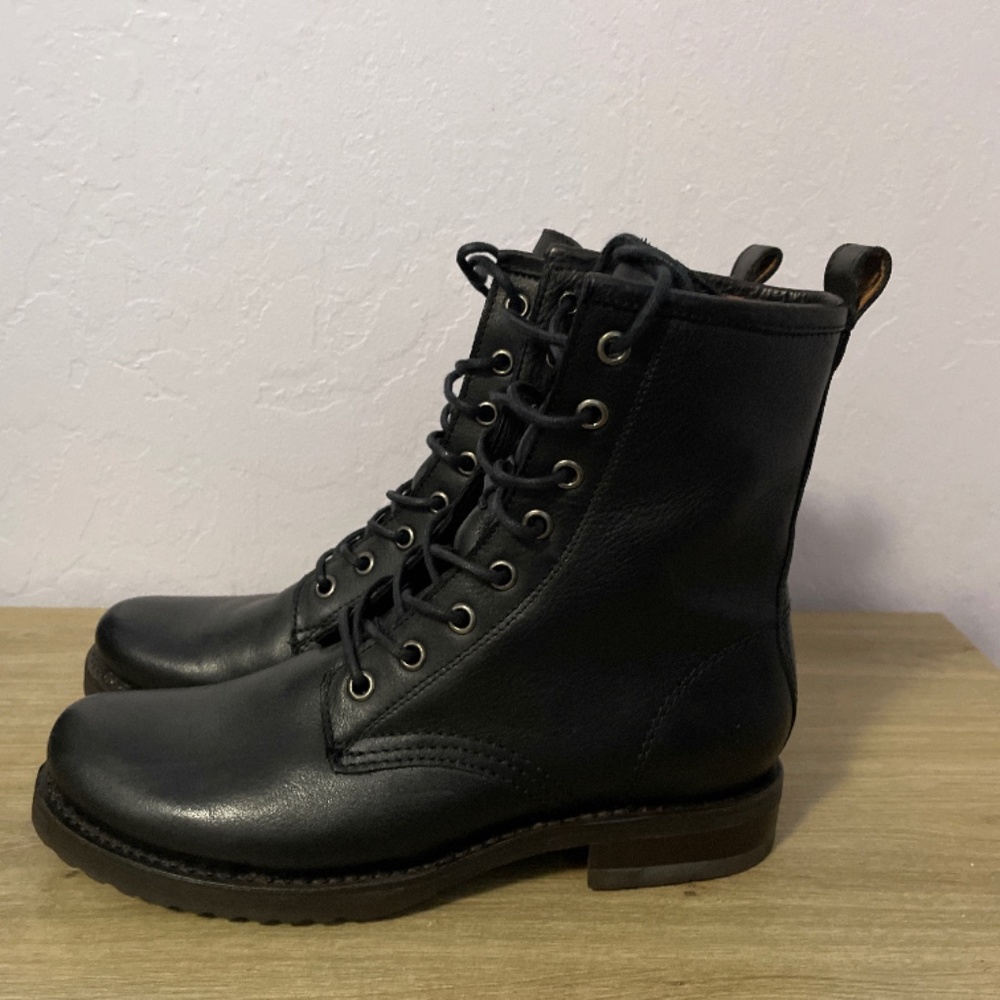 Frye Combat Boots